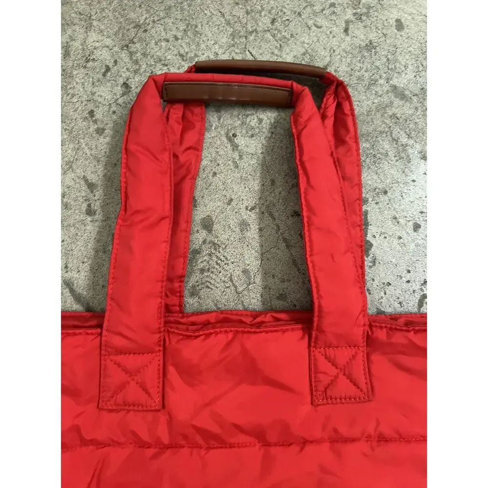 J.W.‎ Anderson red padded jumbo tote bag rare